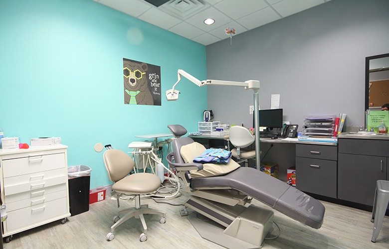 State-of-the-art kid friendly dental room